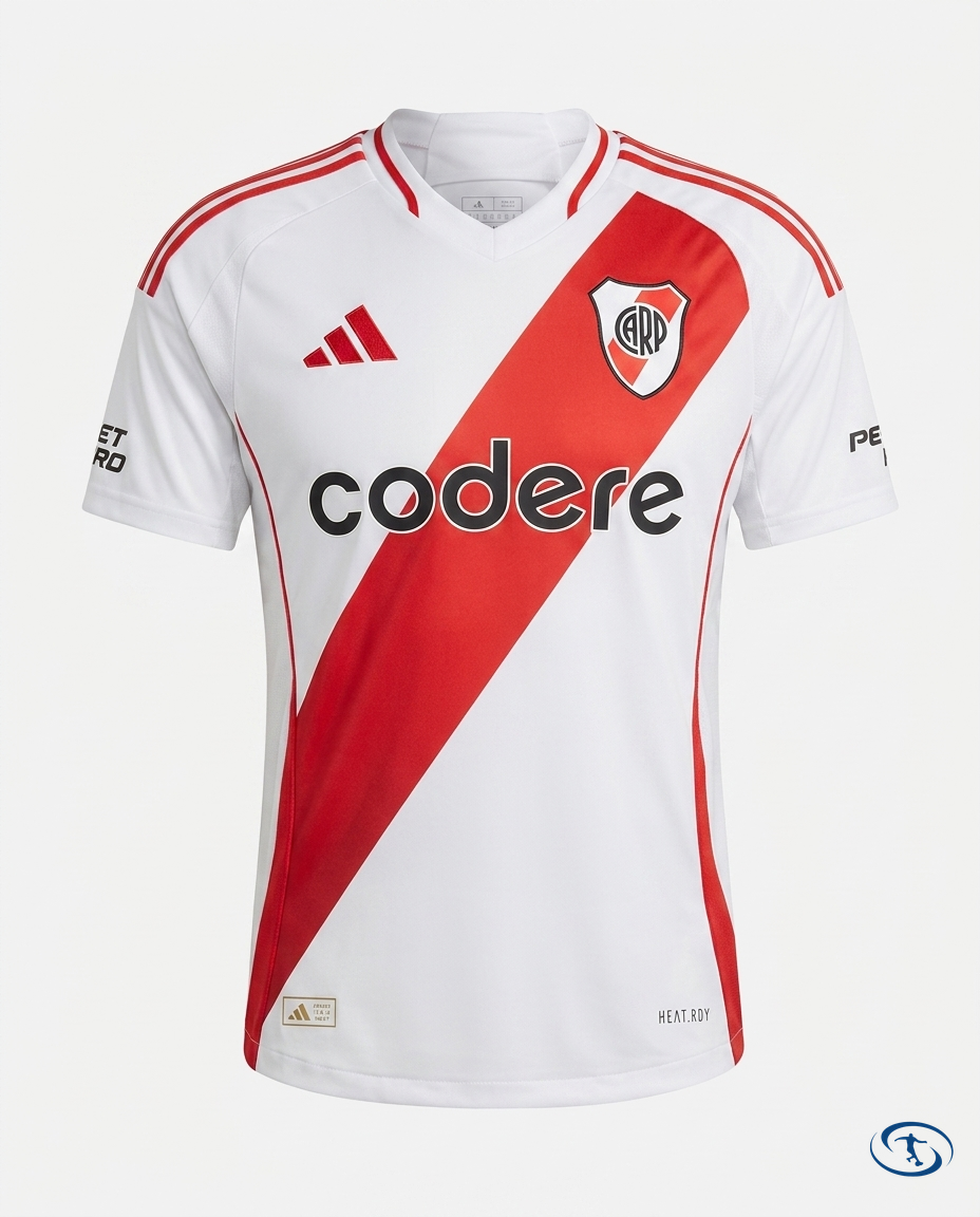 River Plate Jersey Home 2024/25 Player Version Adidas Men's - Packshot | Sant Sport