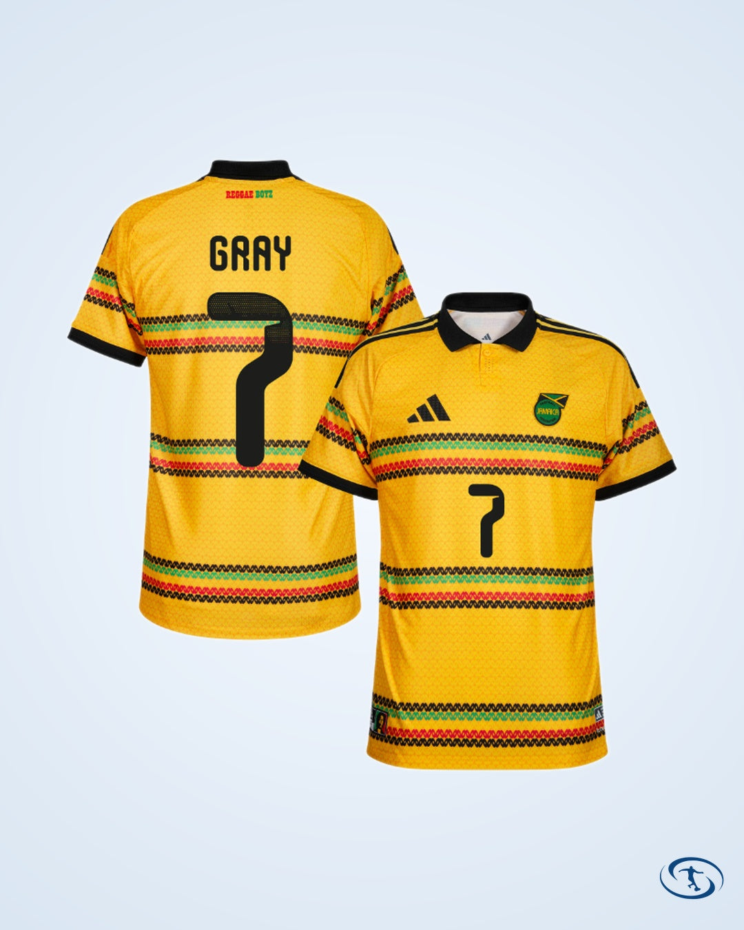 Jamaica Authentic Home Shirt 2026-2027 Player Version (Official Printing)