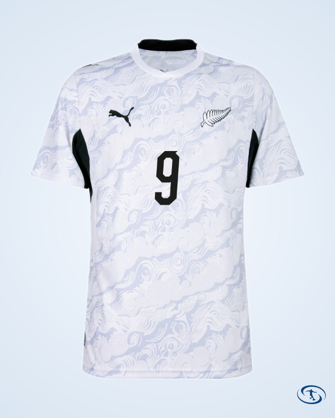 New Zealand Away Wood 9 Shirt 2026-2027 (Fan Style Printing) - Men's | Sant Sport