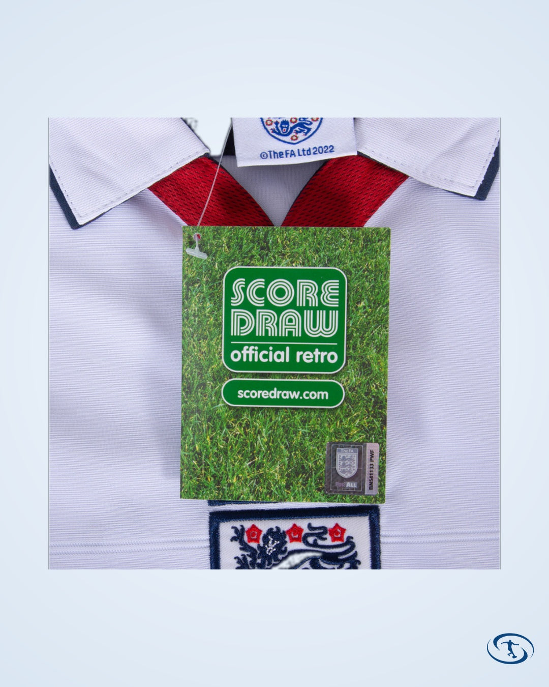 Score Draw England Home Retro Shirt 2004-2025 Customizable Men's