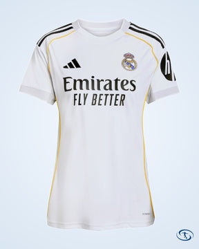 Real Madrid Authentic Home L/S Shirt 2025-2026 - Men's