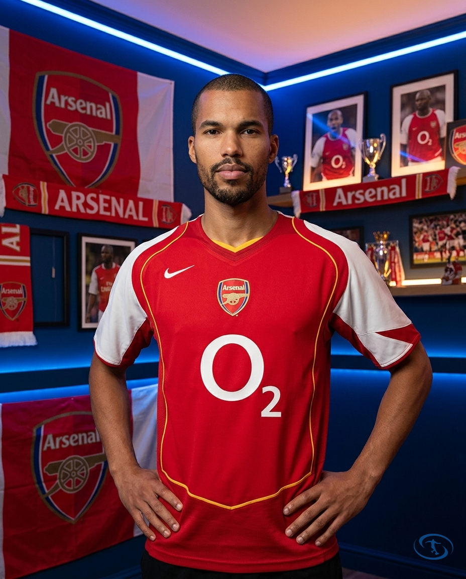 Camisa Arsenal Home Retrô 2004/05 Torcedor Nike Masculino - Vermelho - Front View | Sant Sport