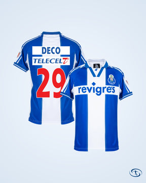 FC Porto Home Retro Shirt 1998-1999 (Fan Style Printing) - Men's