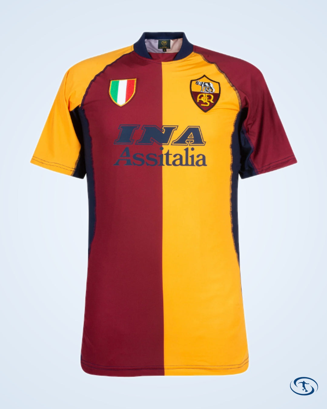 AS Roma Home Totti 10 Retro Shirt 2001-2002 (Fan Style Printing) - Men's | Sant Sport