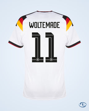 Germany Home Shirt 2026-2027 Fun Version (Official Printing)