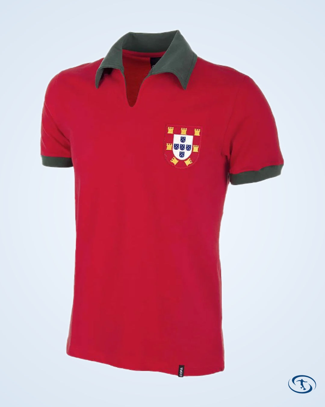 Portugal Home Ronaldo 7 Retro Shirt 1972 (Aztec Flock Printing) - Men's | Sant Sport