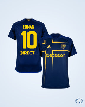 Boca Juniors 3rd Roman 10 Shirt 2024-2025 (Fan Style Printing) - Kids - Kids