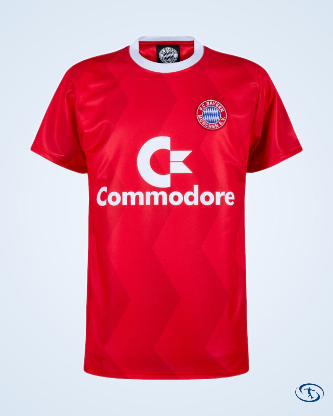 FC Bayern Munich Augenthaler 5 Retro Jersey 1988-89 (Retro Flock Printing) - Men's | Sant Sport