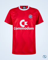 FC Bayern Munich Augenthaler 5 Retro Jersey 1988-89 (Retro Flock Printing) - Men's | Sant Sport