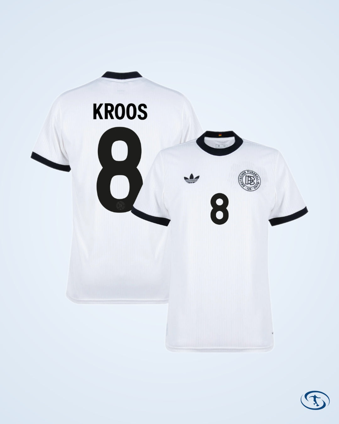 Germany 125th Anniversary Kroos 8 Shirt (Official Printing) - Men's