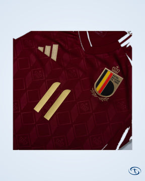 Belgium Home Carrasco 11 Jersey 2024-2025 (Official Printing) - Men's