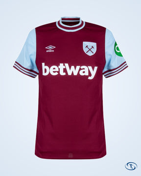 West Ham Home Souček 28 Shirt 2024-2025 (Premier League) - Men's | Sant Sport