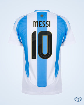 Argentina Home KIDS Messi 10 Shirt 2024-2025 (Official Printing) - Kids