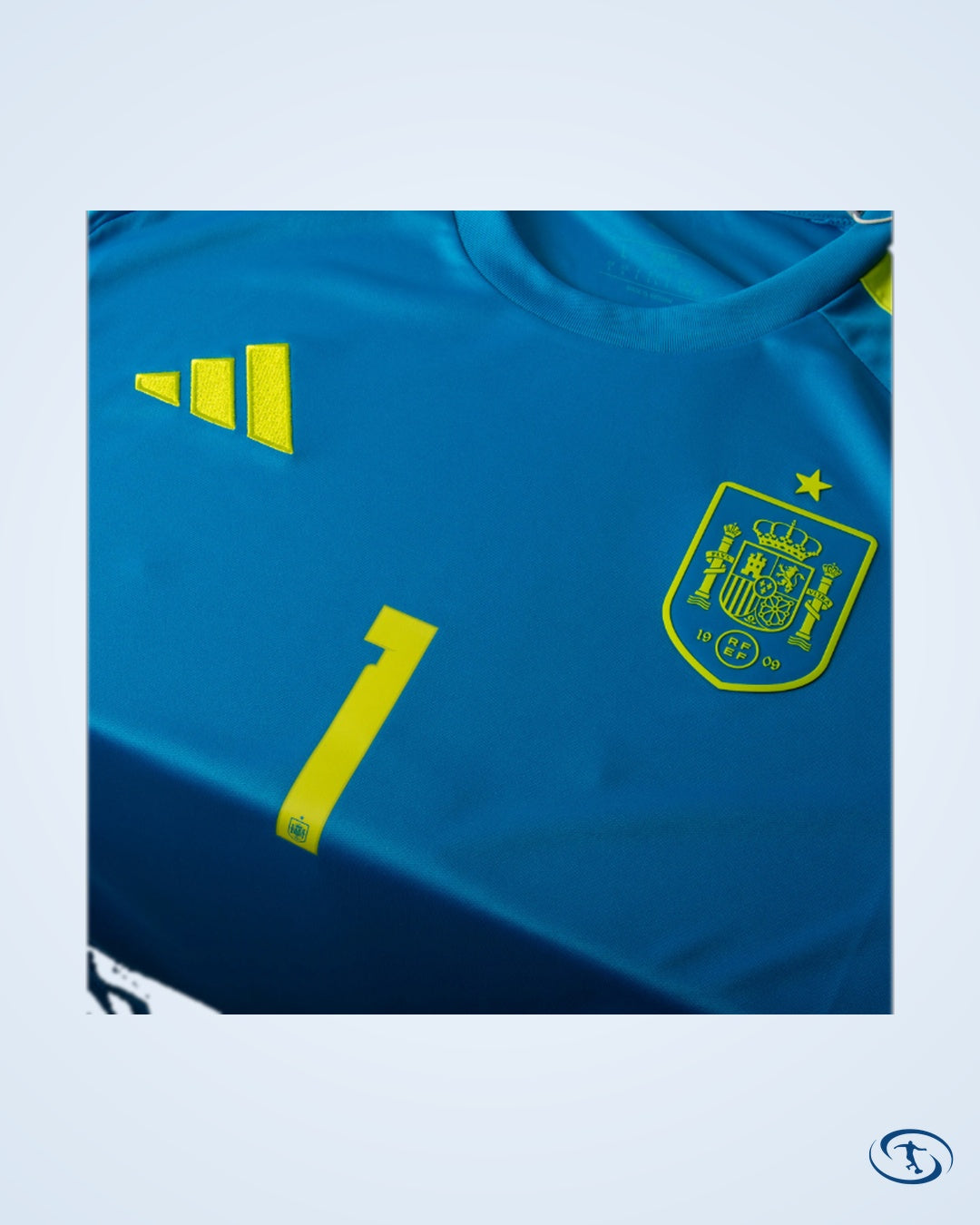 Spain Home GK Raya 1 Shirt 2026-2027 (Official Printing) - Men's