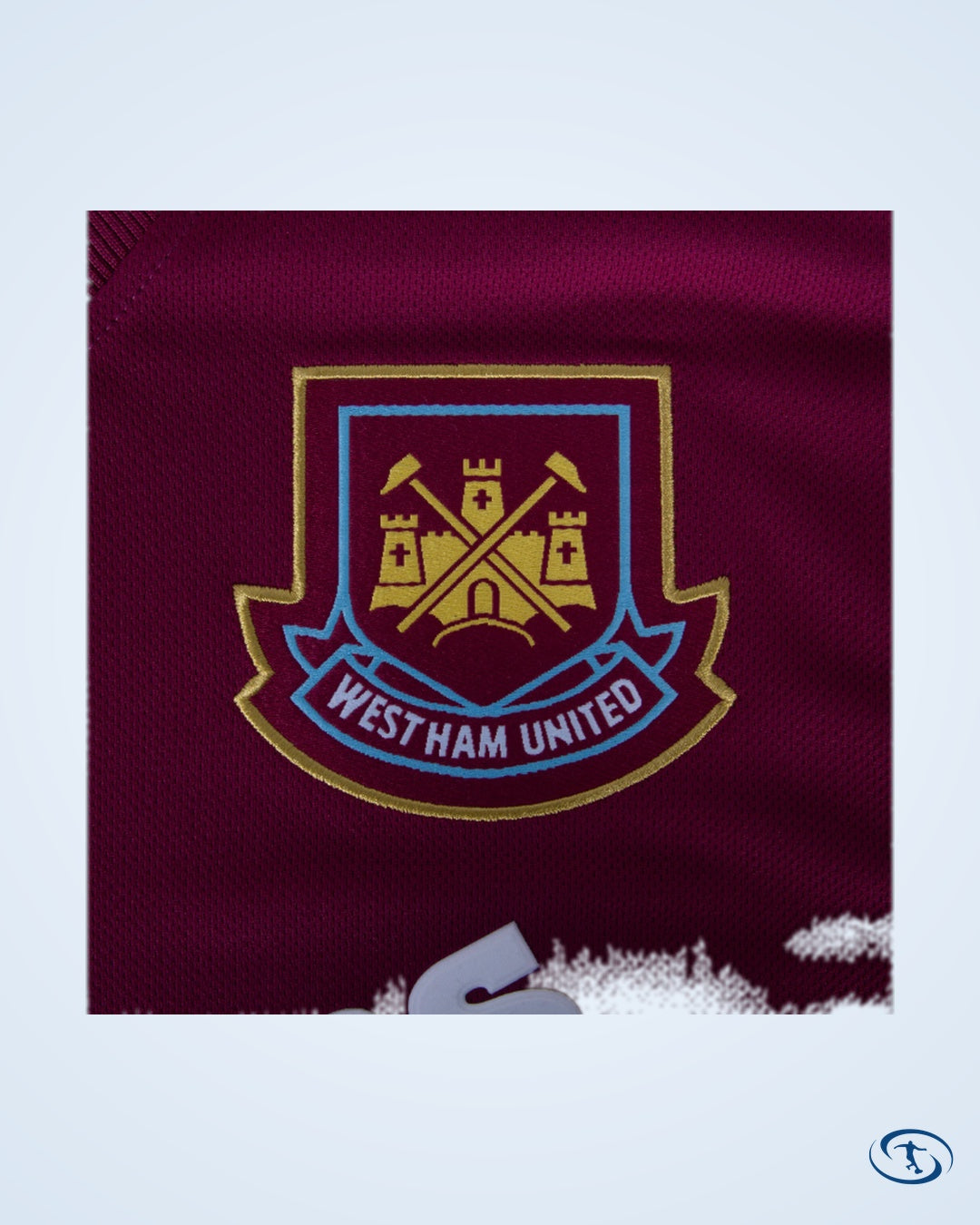 Score Draw West Ham Utd Home Retro Shirt 1999-2001 - Men's