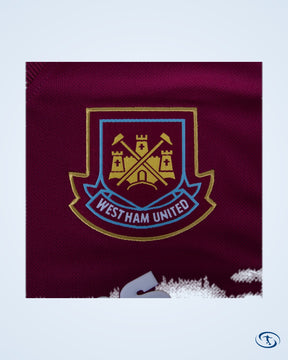 Score Draw West Ham Utd Home Retro Shirt 1999-2001 - Men's