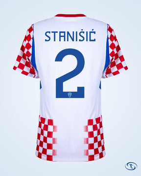 Croatia Home Player Number Shirt 2026 (Player Version) - Men's