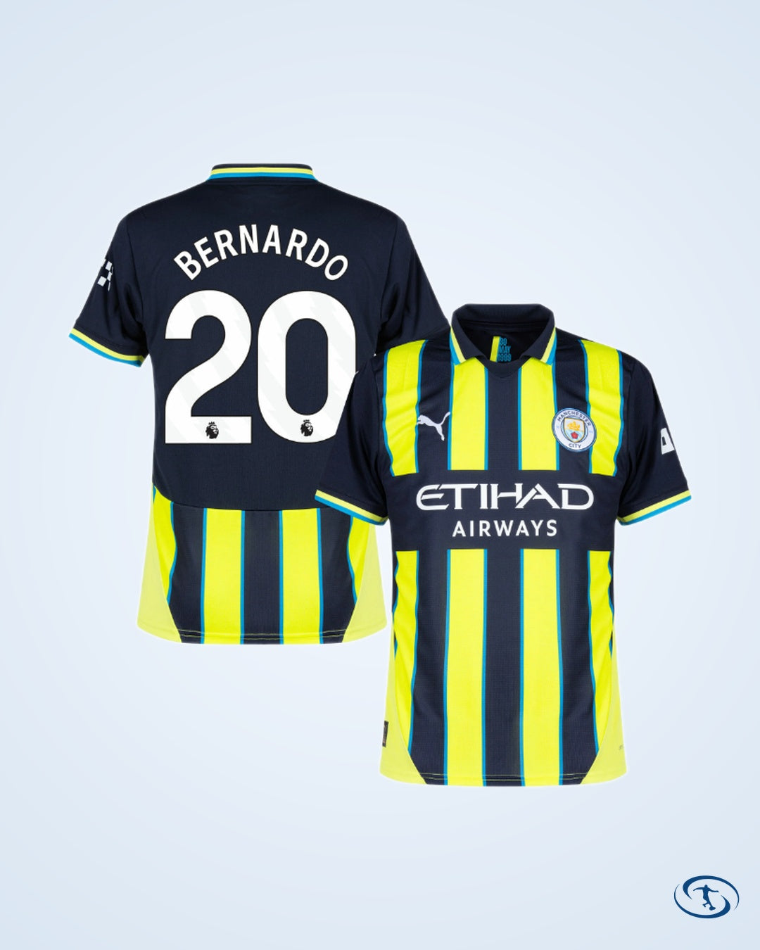 Man City Away Shirt 2024-2025 Fan Version (Premier League)