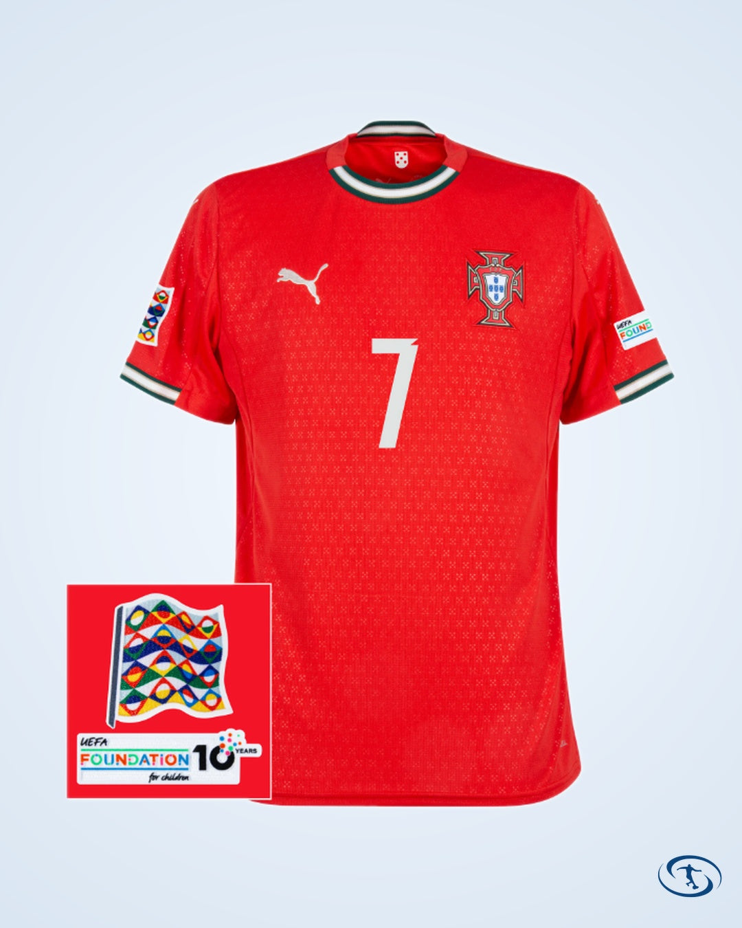 Portugal Home Ronaldo 7 Shirt 2025-2026 - Men's | Sant Sport