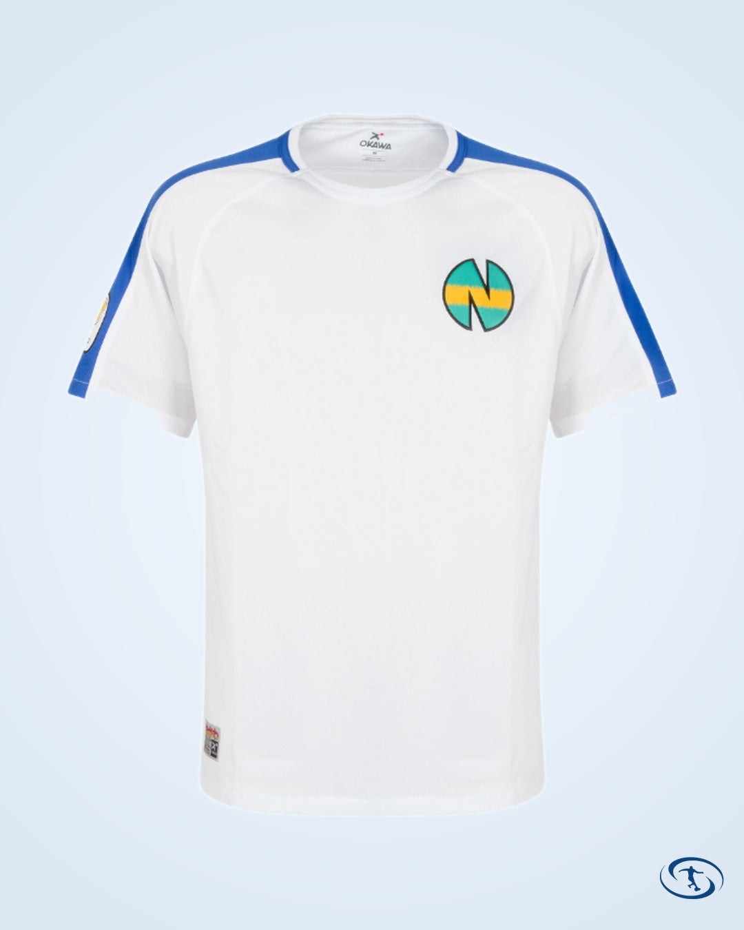 Captain Tsubasa Nankatsu Shogaku Official Home Shirt 1 (white/blue) - Men's