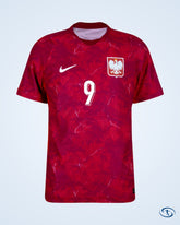 Poland Away Lewandowski 9 Shirt 2026-2027 (Official Printing) - Men's | Sant Sport