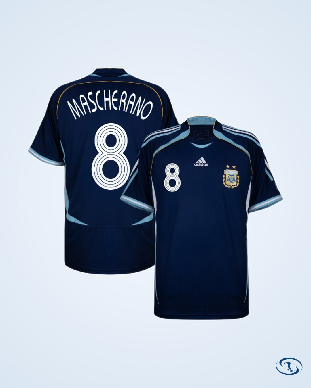 Argentina Reissue Away Shirt 2006 (Retro Flex Printing)