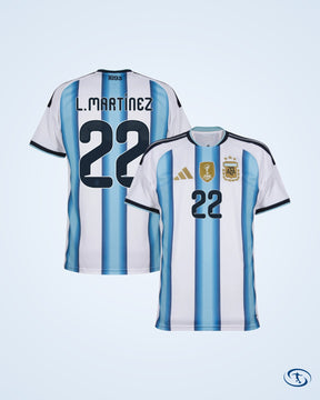 Argentina Home Player Number Shirt 2026-2027 (Official Printing)- Men's