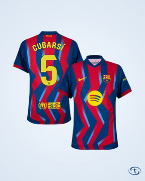 Barcelona 4th Special Edition Player Number Shirt 2025-2026 Player Version Customizable  (La Liga)