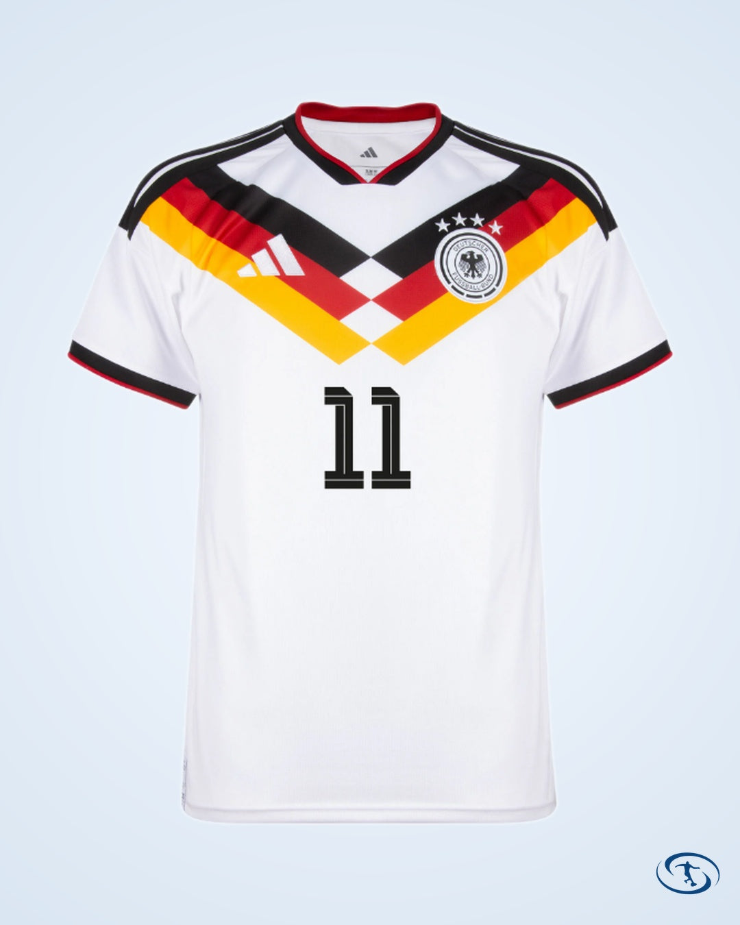 Germany Home Woltemade 11 Shirt 2026-2027 (Official Printing) - Men's | Sant Sport