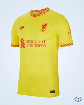 Liverpool 3rd Shirt 2021-2022 inc. UCL Starball 6 Times Winner & UEFA Foundation Patches - Men's | Sant Sport
