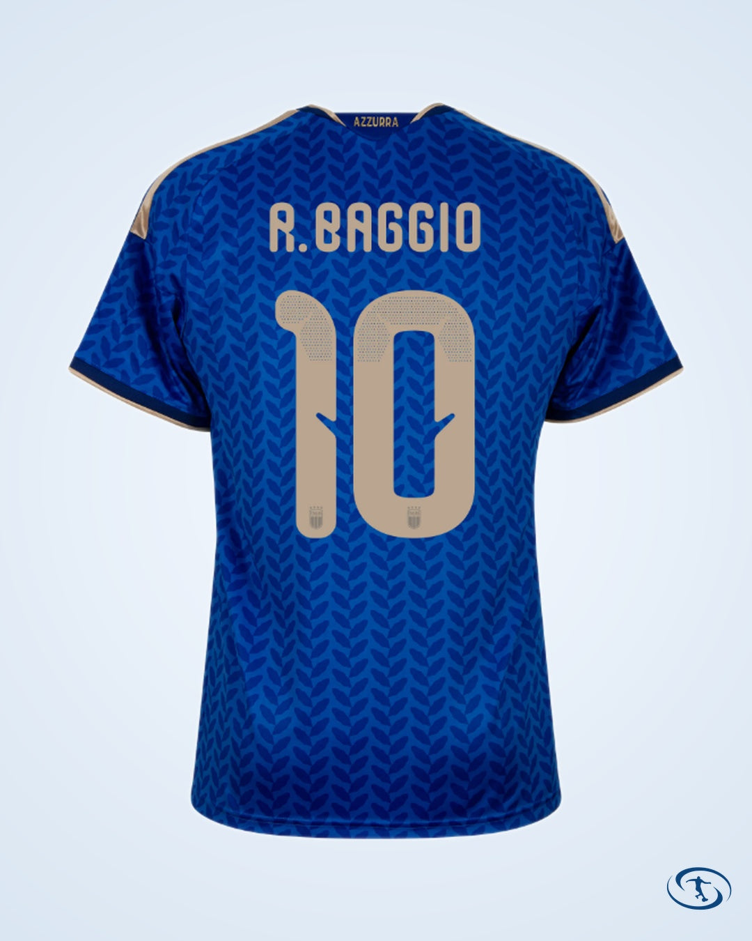 Italy Home KIDS R.Baggio 10 Shirt 2026-2027 (Official Printing) - Kids