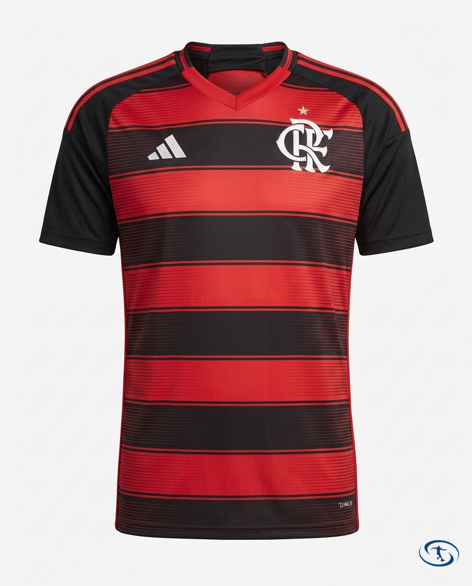 Flamengo Jersey Home 25/26 - Adidas Men's - Packshot | Sant Sport