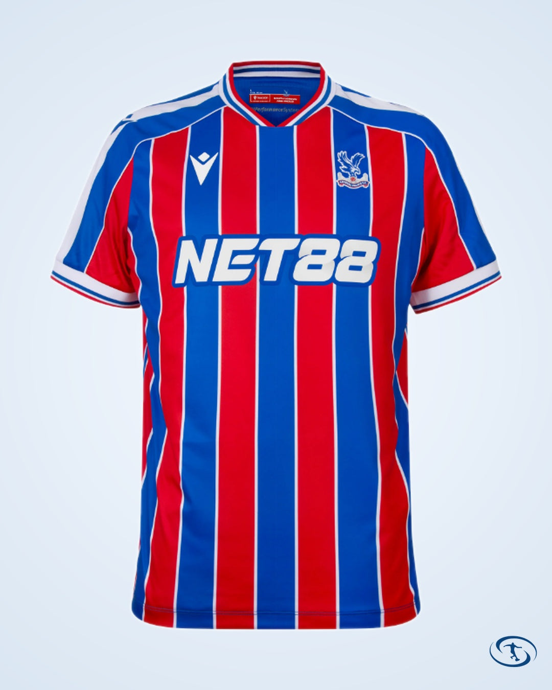 Crystal Palace Home Guéhi 6 Shirt 2025-2026 (Premier League) - (Slim Fit MPerformance) - Men's | Sant Sport