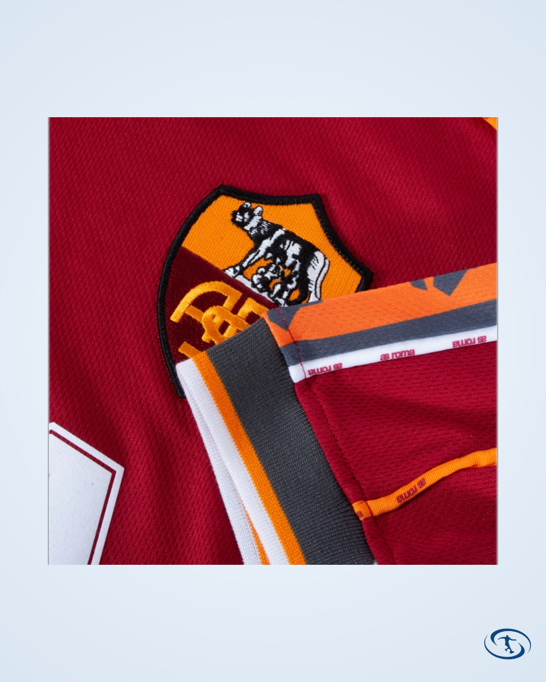 AS Roma Home Retro Totti 10 Shirt 1998-1999 - Men's