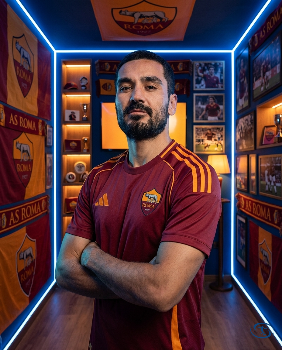 Camisa AS Roma 2025/26 Home Torcedor Adidas Masculina - Vinho - Side View | Sant Sport