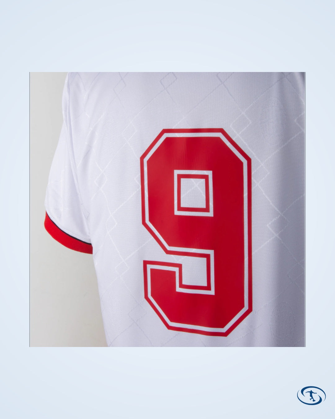 AC Milan Retro European Cup Final Number Player Shirt 1993-1994 (Retro Flex Printing) - Men's
