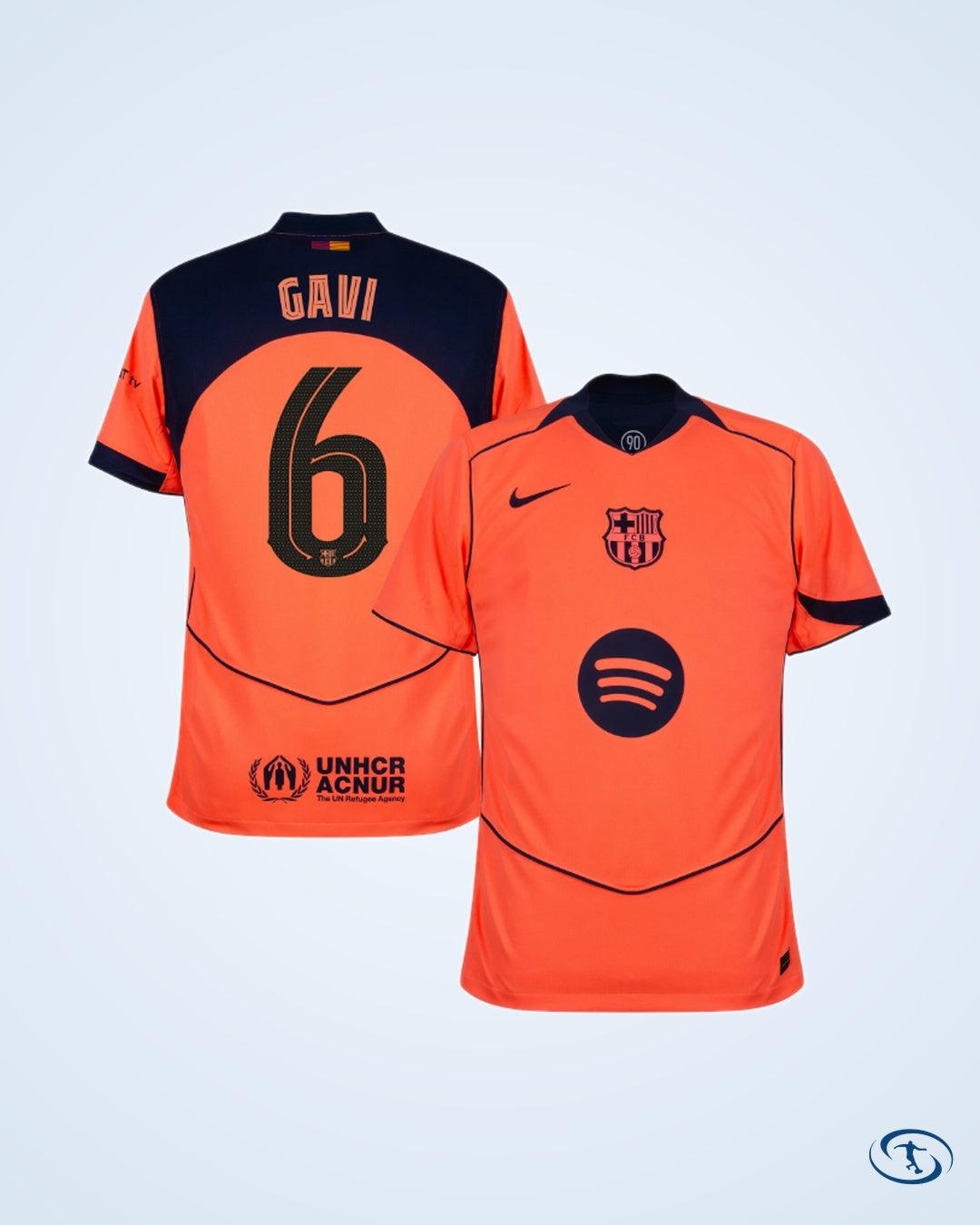 Barcelona 3rd Lewandowski 9 Shirt 2025-2026 (Champions League) - Men's