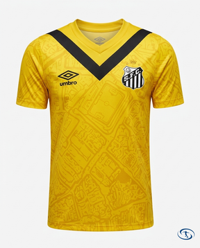 Santos Kids Kit Third 2024/25 - Umbro - Yellow - Packshot | Sant Sport