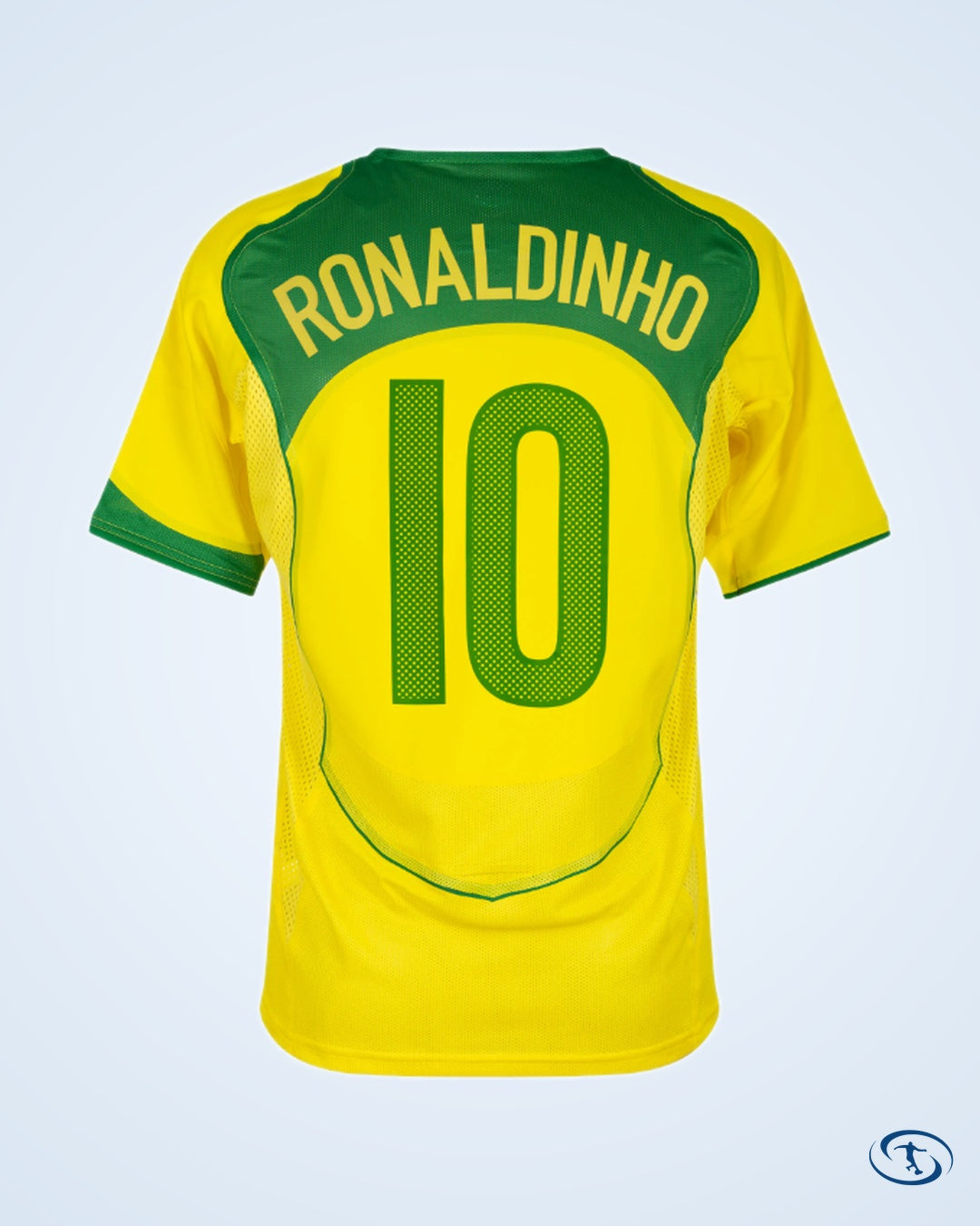 Brazil Home Ronaldinho 10 Shirt 2004-2005 (Reissue) - Men's