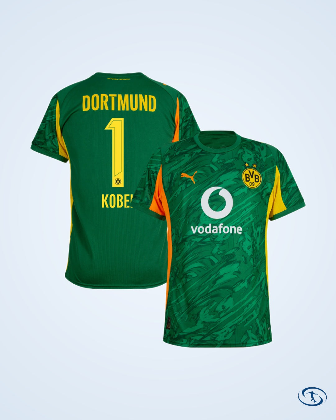 Borussia Dortmund Red GK Kobel 1 Shirt 2025-2026 (Official Printing) - Men's