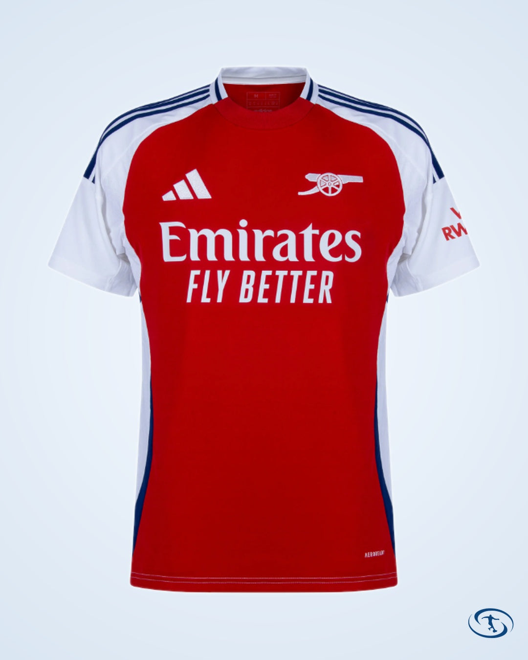 Arsenal Home Calafiori 33 Shirt 2024-2025 (Premier League) - Men's | Sant Sport