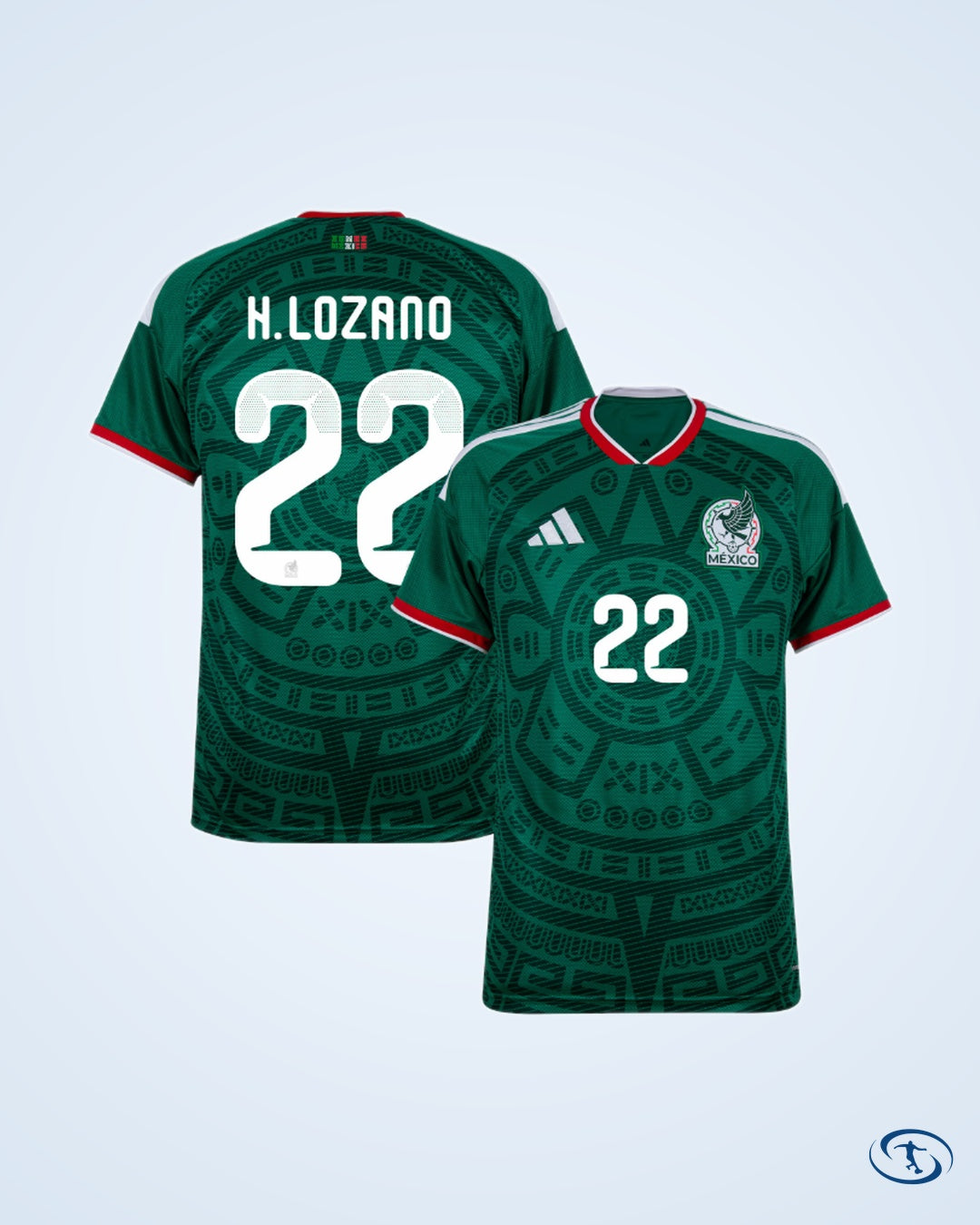 Mexico Home Shirt 2026-2027 Fan Version (Legend Printing)