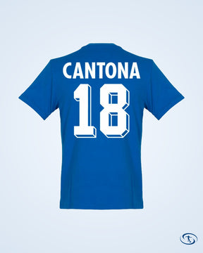 France Cantona 18 Retro Shirt Olympics 1968 (Retro Flock Printing) - Men's