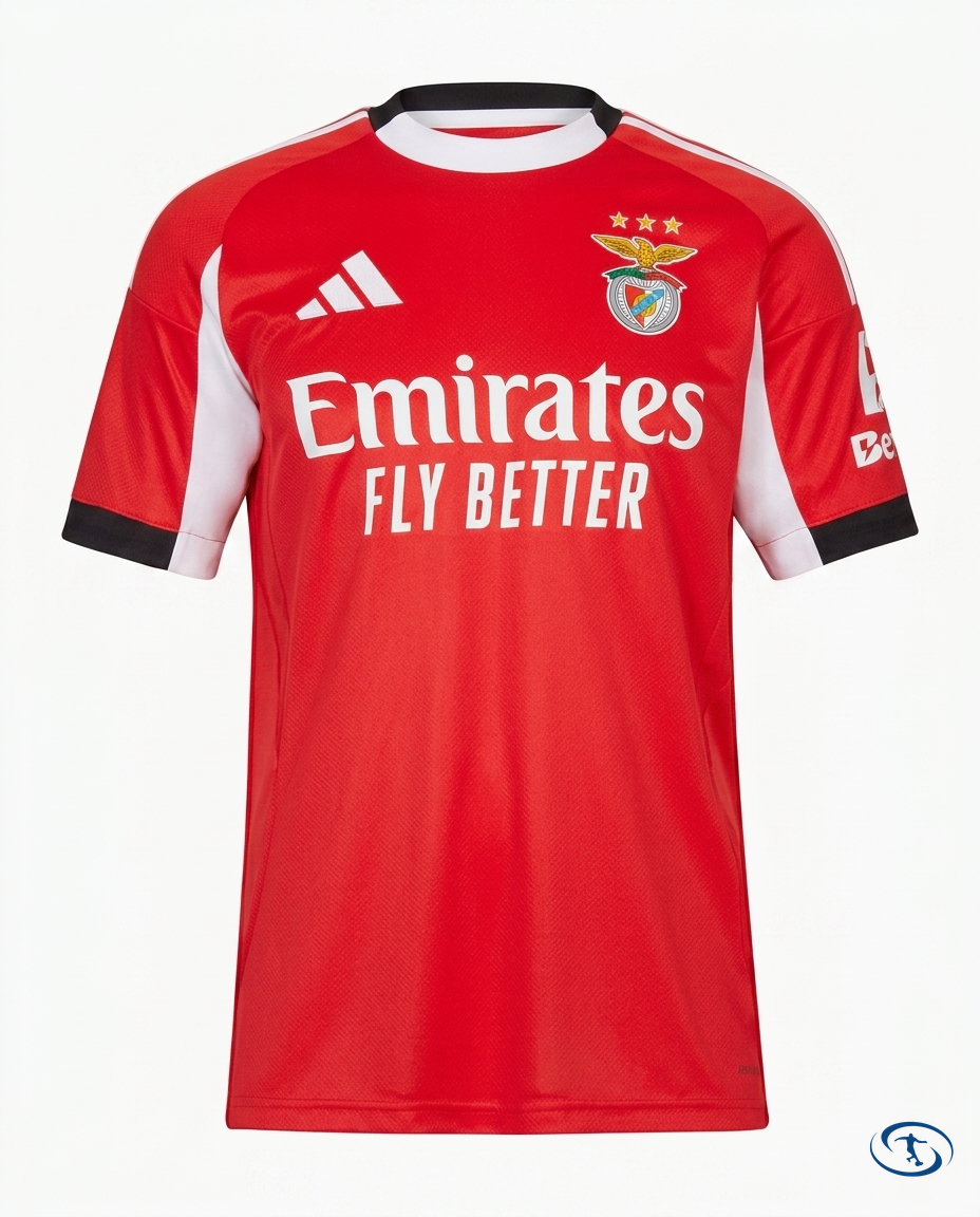 Benfica Jersey Home 2025/26 - Packshot | Sant Sport