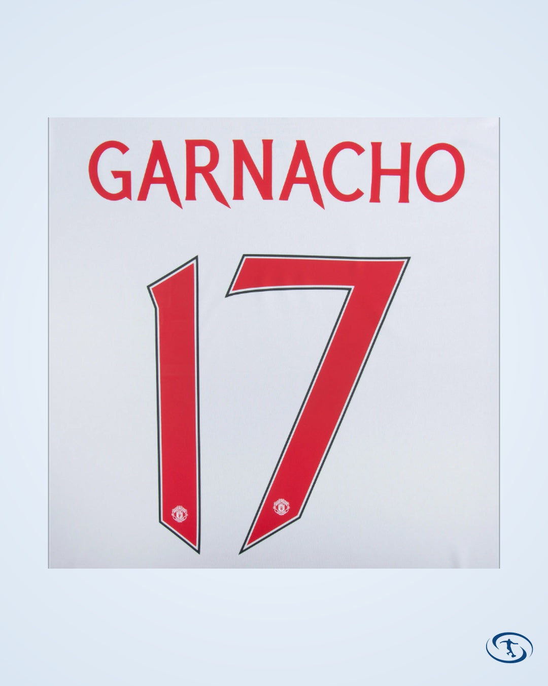 Man Utd 3rd Garnacho 17 Shirt 2024-2025 (Official Cup Printing) - Men's