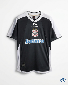 Corinthians Mundial Jersey Retro 2000 Men's - Black - Packshot | Sant Sport