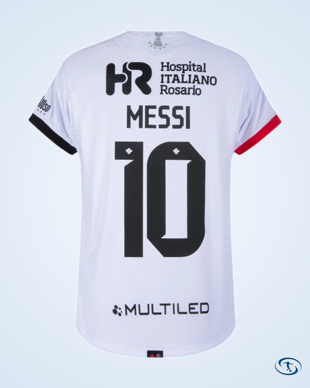 Newell's Old Boys Away Messi 10 Shirt 2024 (Official Printing) - Men's