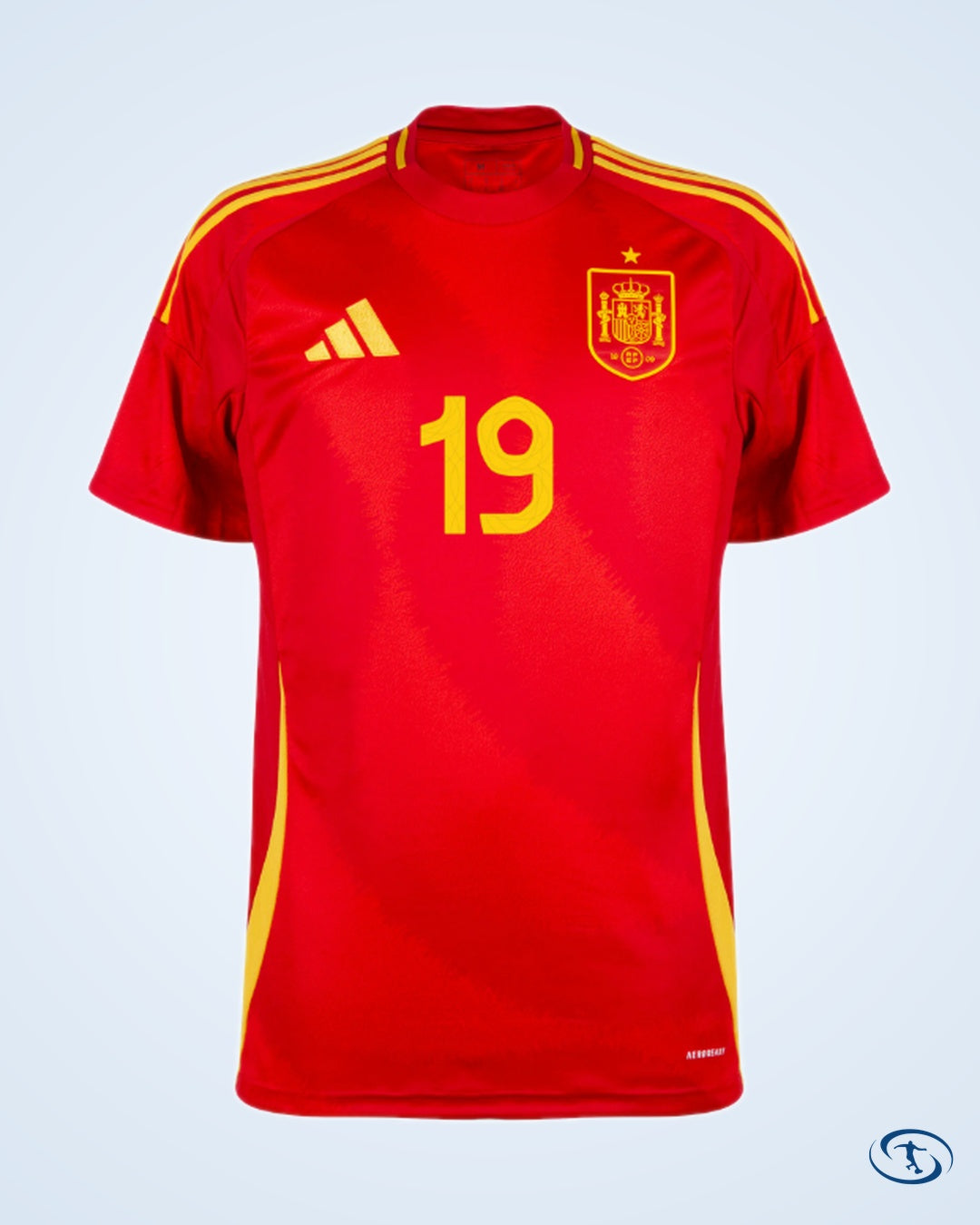 Spain Home KIDS Lamine Yamal 19 Shirt 2024-2025 (Official Printing) - Kids | Sant Sport