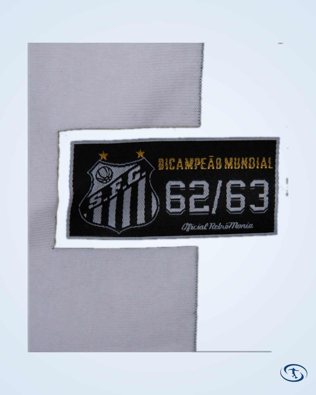 Santos FC Home Retro Dario 9 Shirt 1963 (Retro Flock Printing) - Men's
