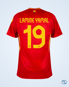 Spain Home Lamine Yamal 19 Shirt - Men's